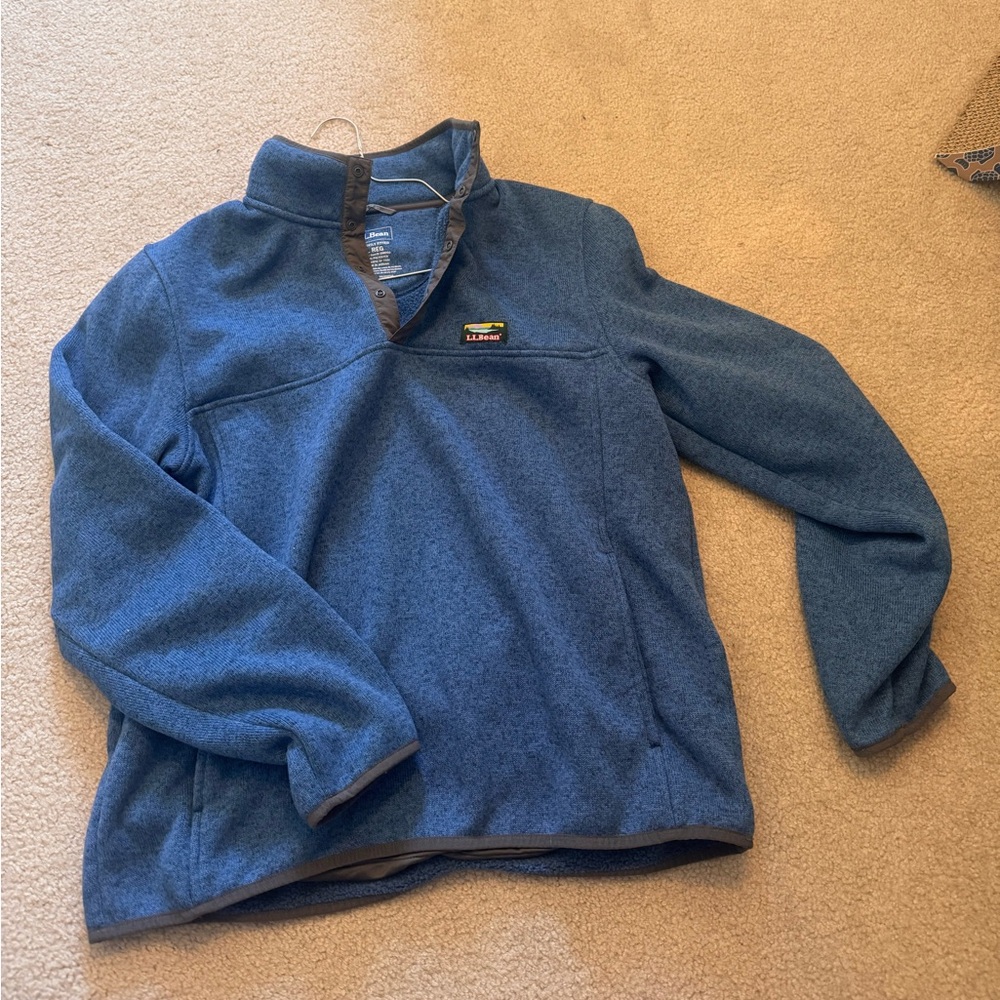 LL Bean fleece size L